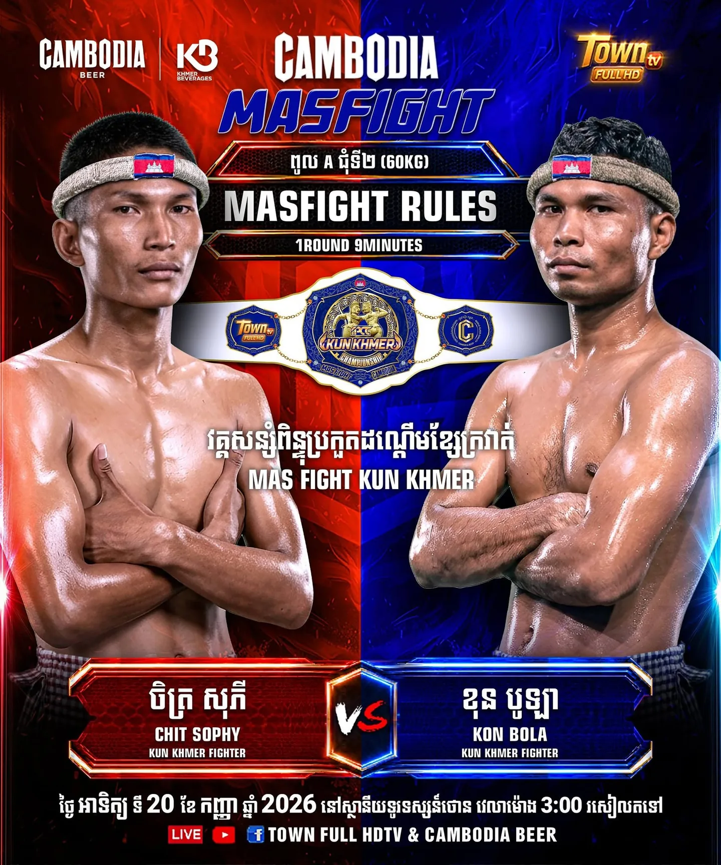 Chit Sophy vs Kon Bola