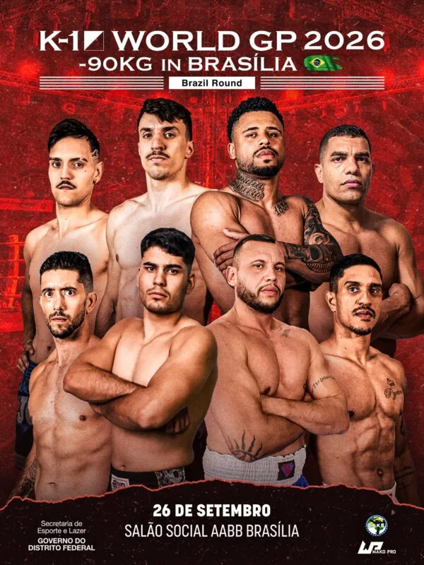 ផ្ទាំងផ្សព្វផ្សាយ៖ K-1 World GP 2026 Brazil Round — Brasília — 2026-09-26