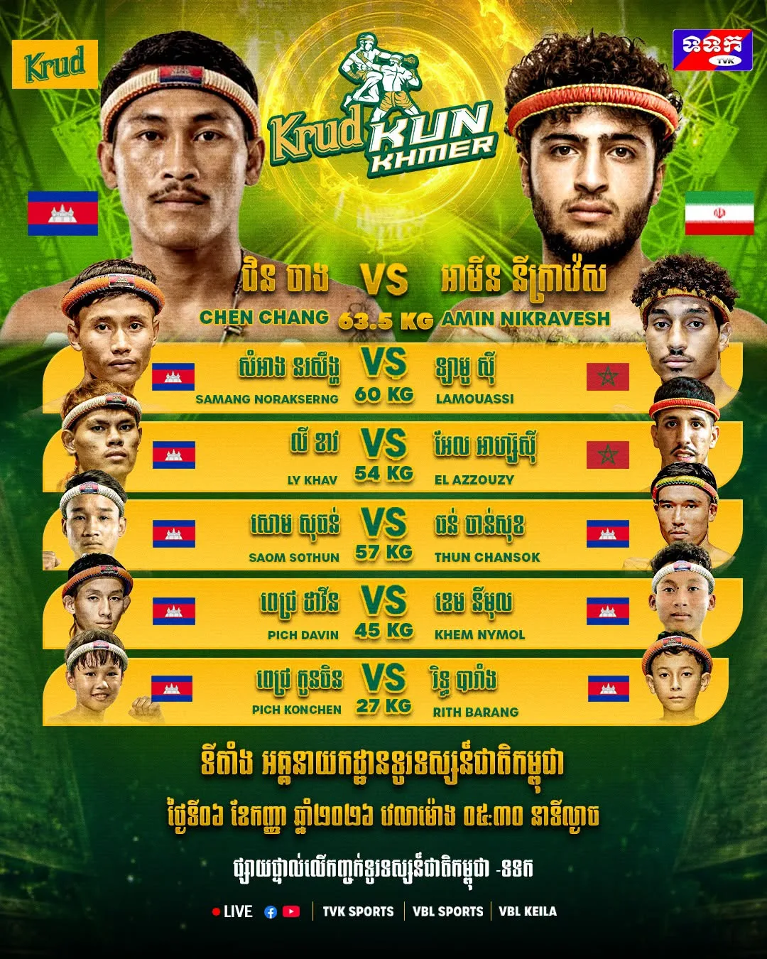 Krud Kun Khmer 2026-09-06 – KKB Kun Khmer Boxing