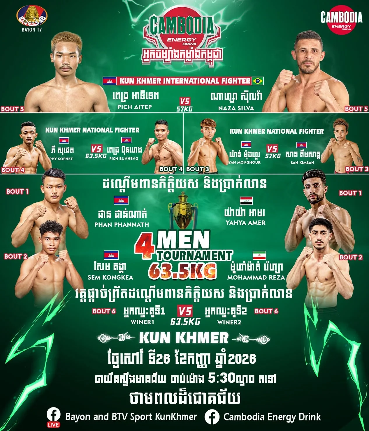 Phan Phannath vs Yahya Amer