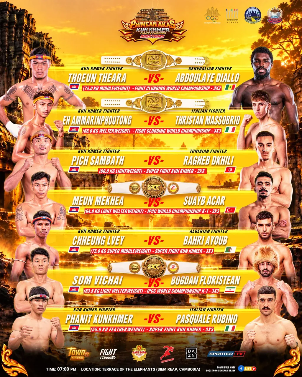 Fight Clubbing 44 / Phimean Akas Kun Khmer — Angkor — source poster, 2026-10-18