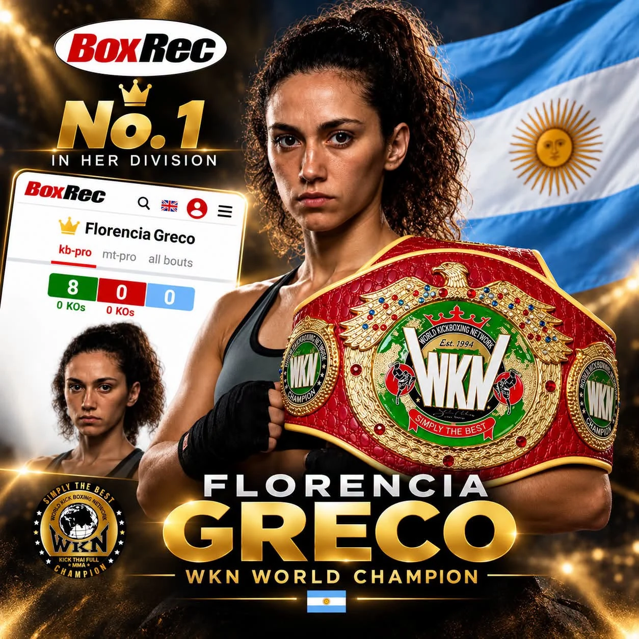 Florencia Greco — portrait promotionnel nommé