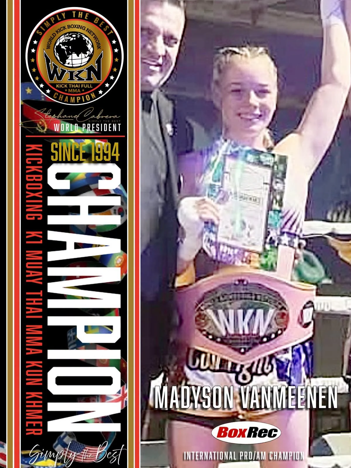 Madyson Vanmeenen — named promotional portrait | Madyson Vanmeenen — រូបផ្សព្វផ្សាយដែលមានឈ្មោះ