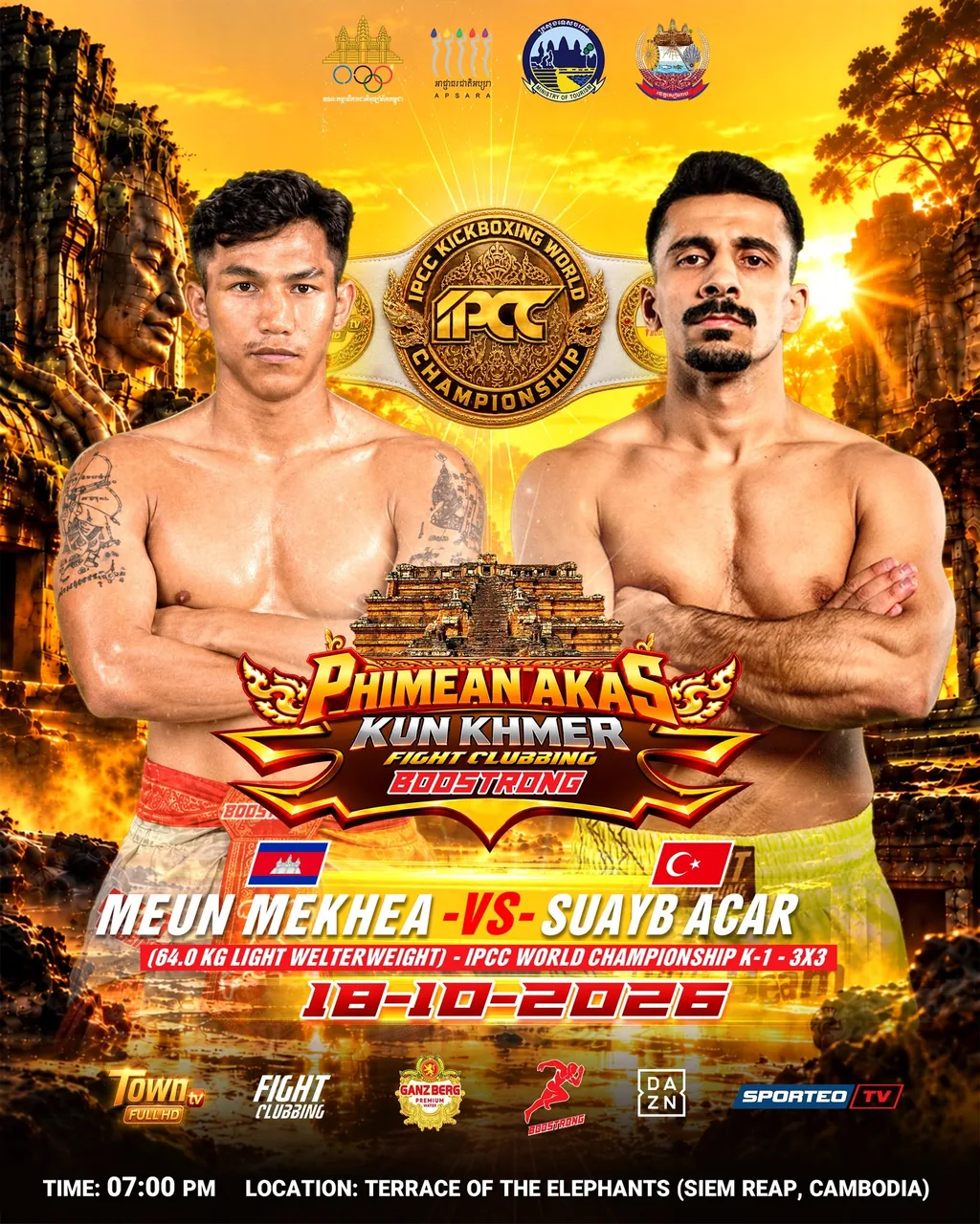 Meun Makkhea vs Suayb Acar — alternate event poster, 2026-10-18