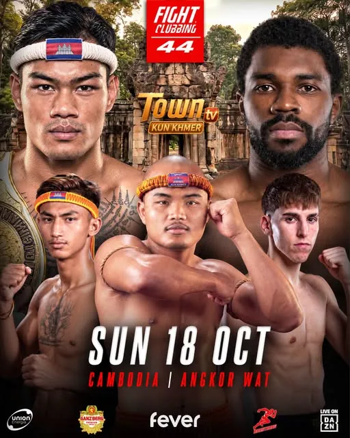 Original supplied promotional artwork — Fight Clubbing44 / Boostrong Kun Khmer