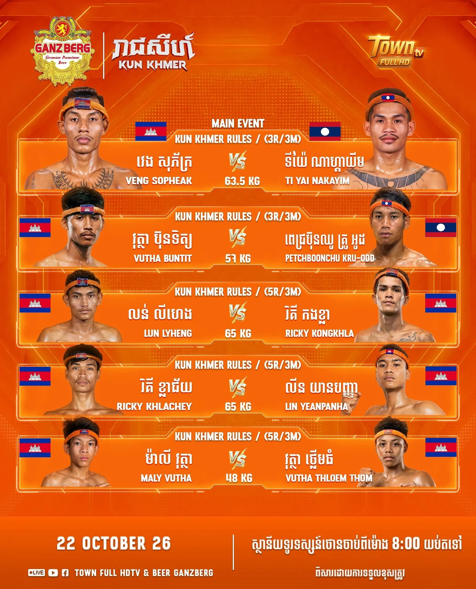 Veng Sopheak vs Ti Yai Nakayim