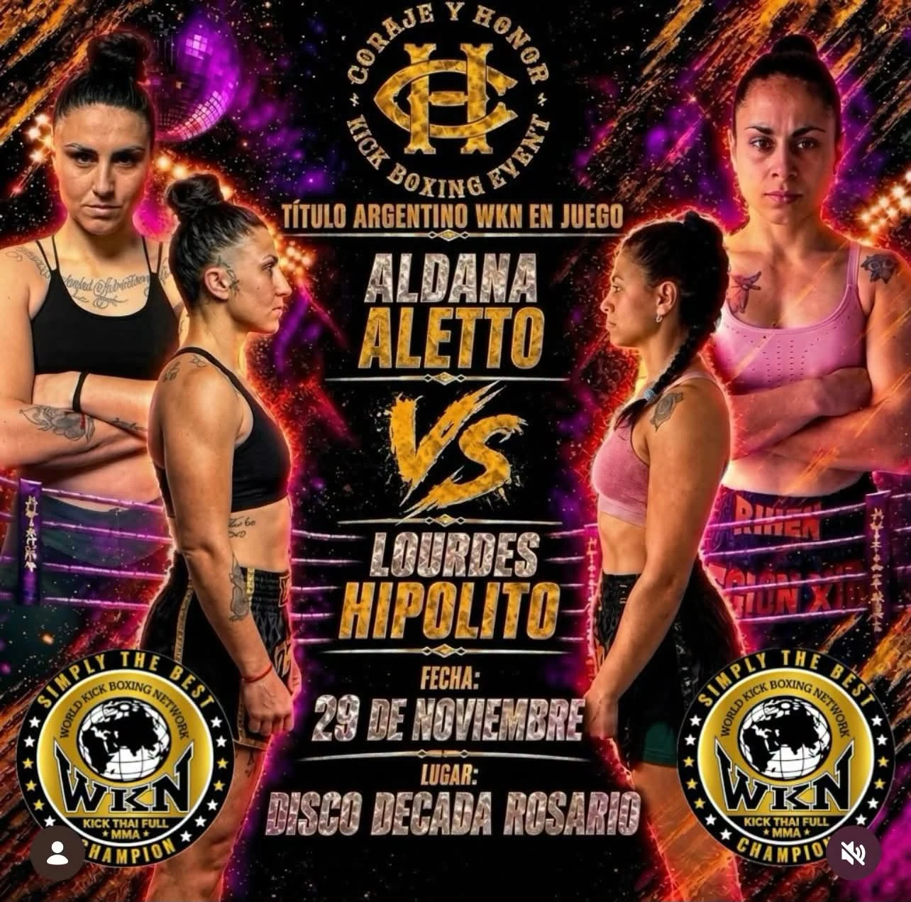 Aldana Aletto vs Lourdes Hipolito