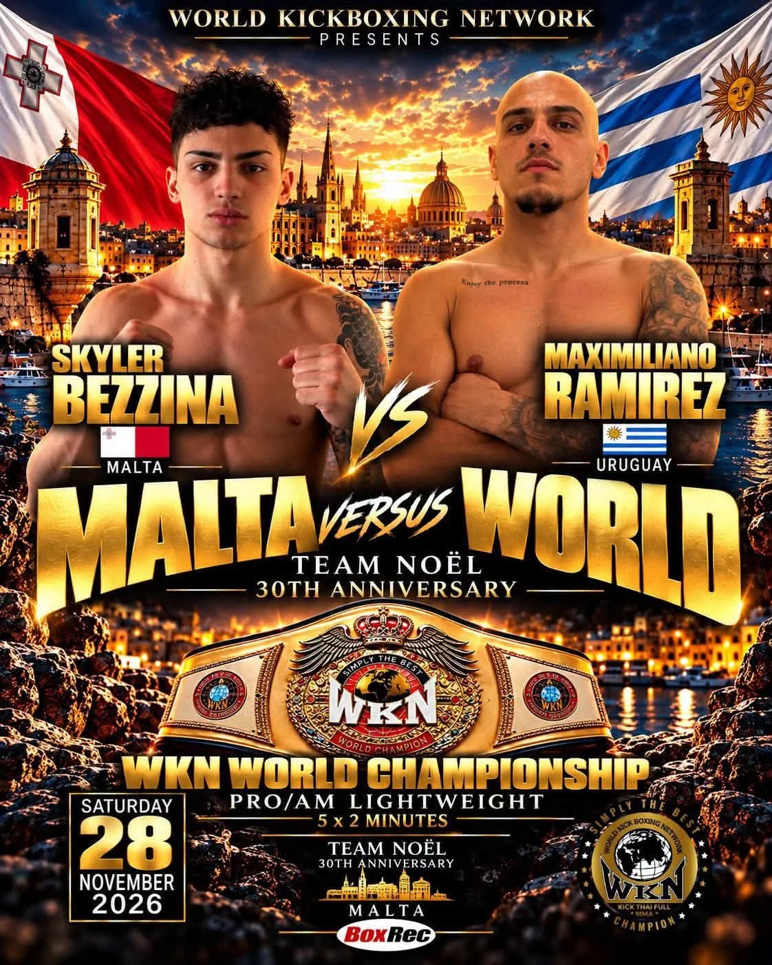 Skyler Bezzina vs Maximiliano Ramirez