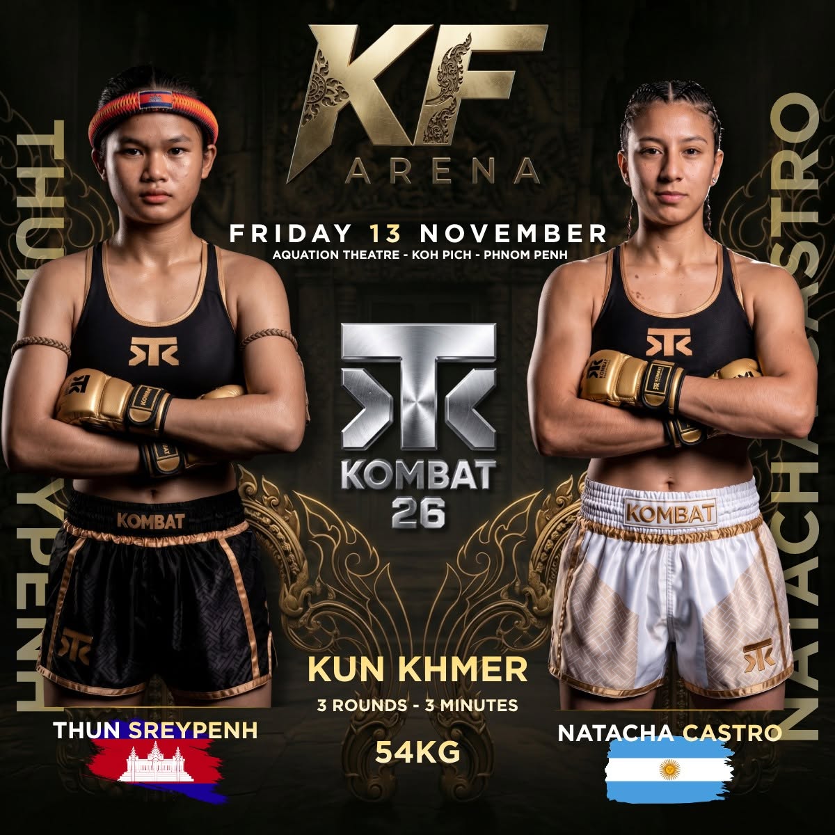 Thun Sreypenh – Natacha Castro — affiche annonçant le programme ; elle ne prouve aucun résultat.