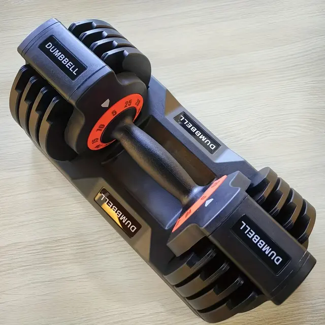 Single adjustable dumbbell, listed 11.34 kg