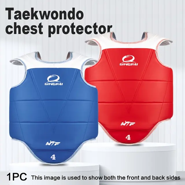 GINGPAI faux-leather chest guard