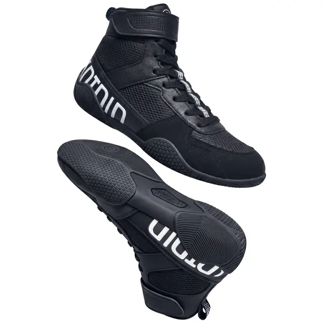 Youth wrestling and boxing shoes