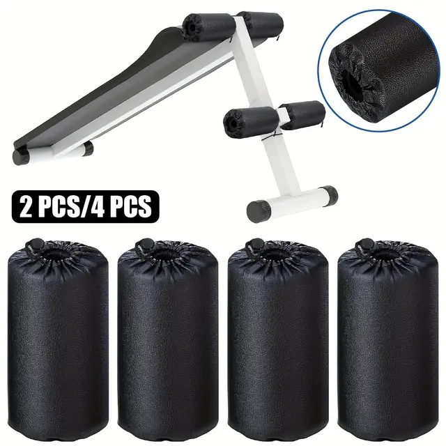 Replacement foam rollers, two or four pieces