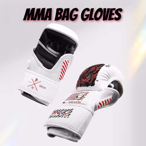 Open-finger MMA training gloves