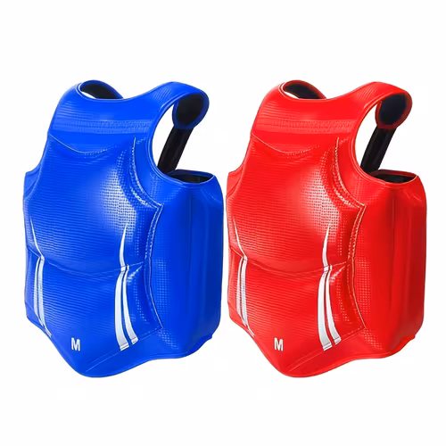Adjustable chest training guard
