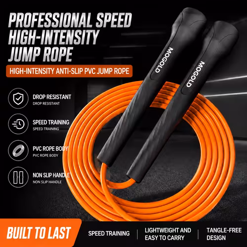 Adjustable PVC speed rope