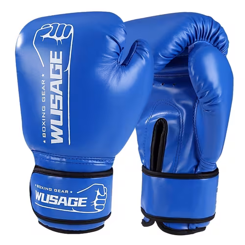 Pair of boxing training gloves