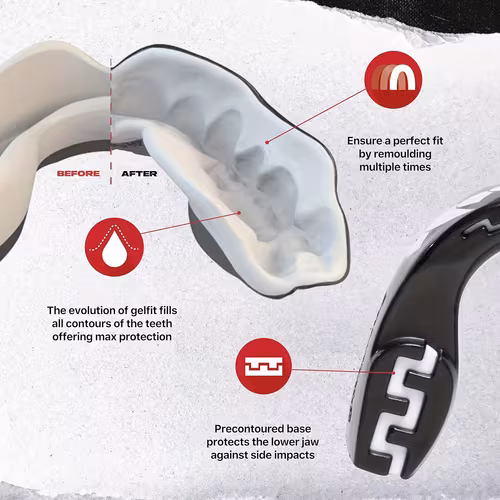 Protège-dents sportif avec choix de taille