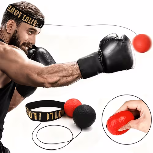 Headband reflex ball