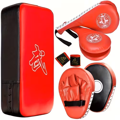 ឈុតឧបករណ៍ហាត់ប្រដាល់ចំនួនប្រាំពីរគ្រឿង
