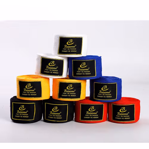 Four-piece elastic boxing hand-wrap set