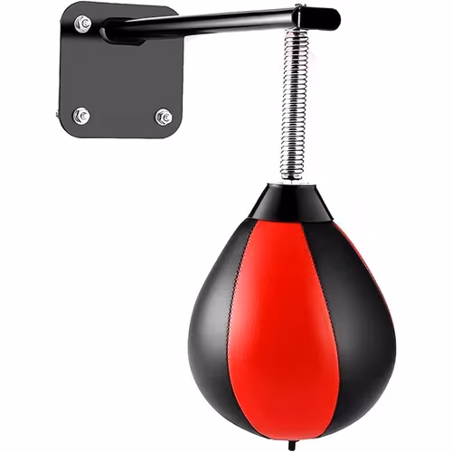 Balle de réaction de boxe à fixation murale