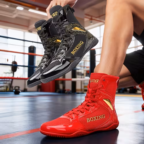High-top indoor training footwear