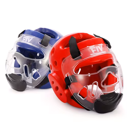 Martial-arts headgear with mask announced