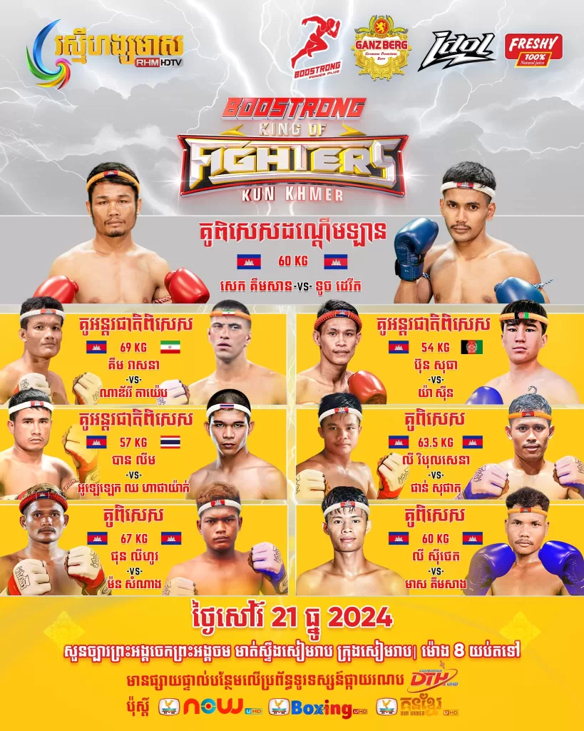 Boostrong King of Fighters Kun Khmer 2024 ធ្នូ 21