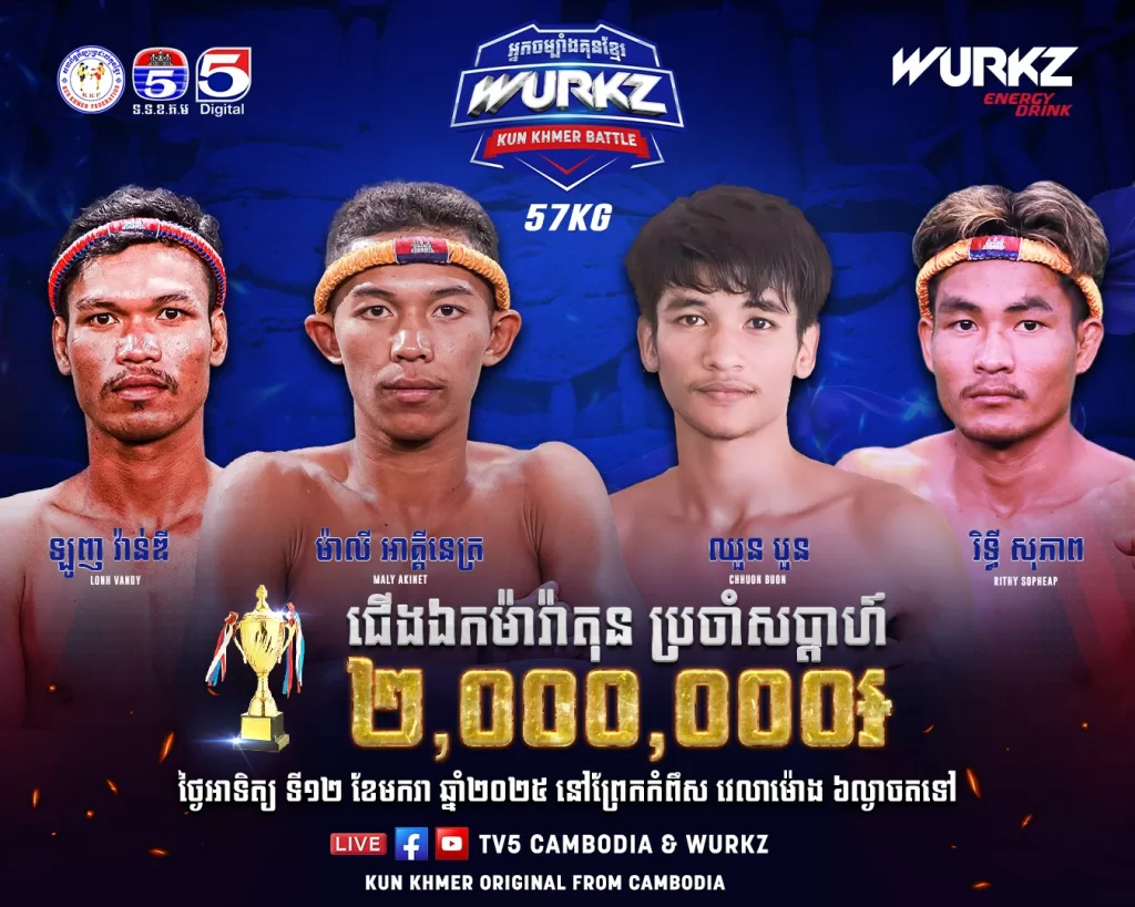 Wurkz Kun Khmer Battle 2025 January 12