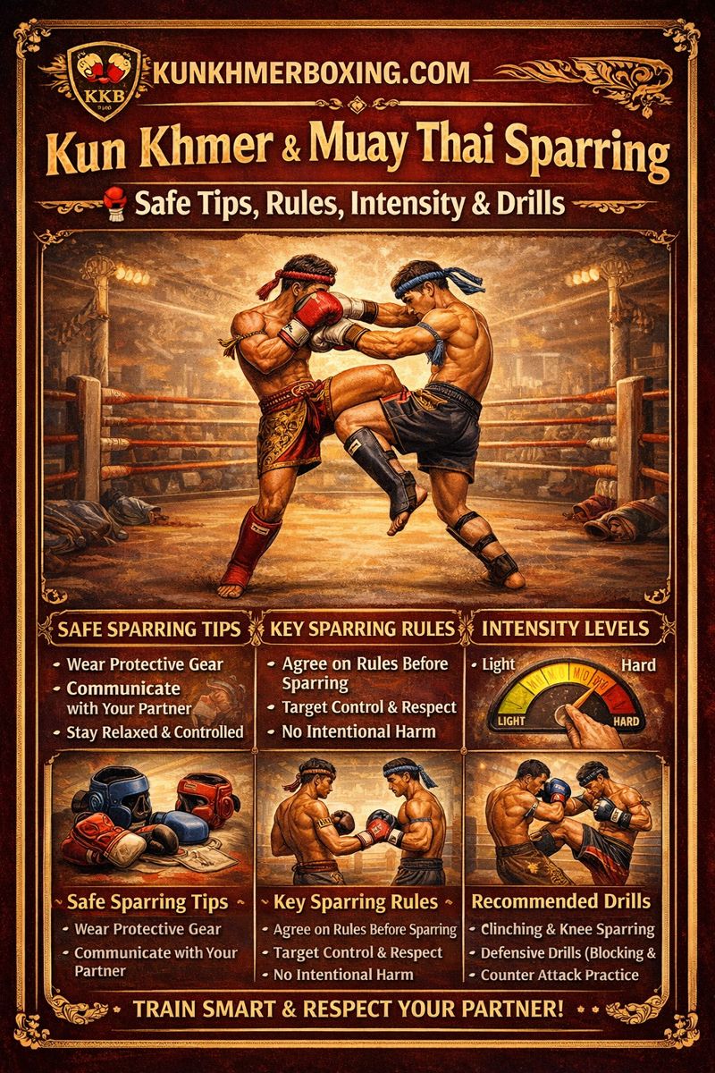 Kun Khmer & Muay Thai Sparring π₯ How to Spar Safe, Smart & Improve Fast | Kun Khmer & Muay Thai Sparring π₯ How to Spar Safe, Smart & Improve Fast β ααΌαααΆαααααΌαααΆα KKB