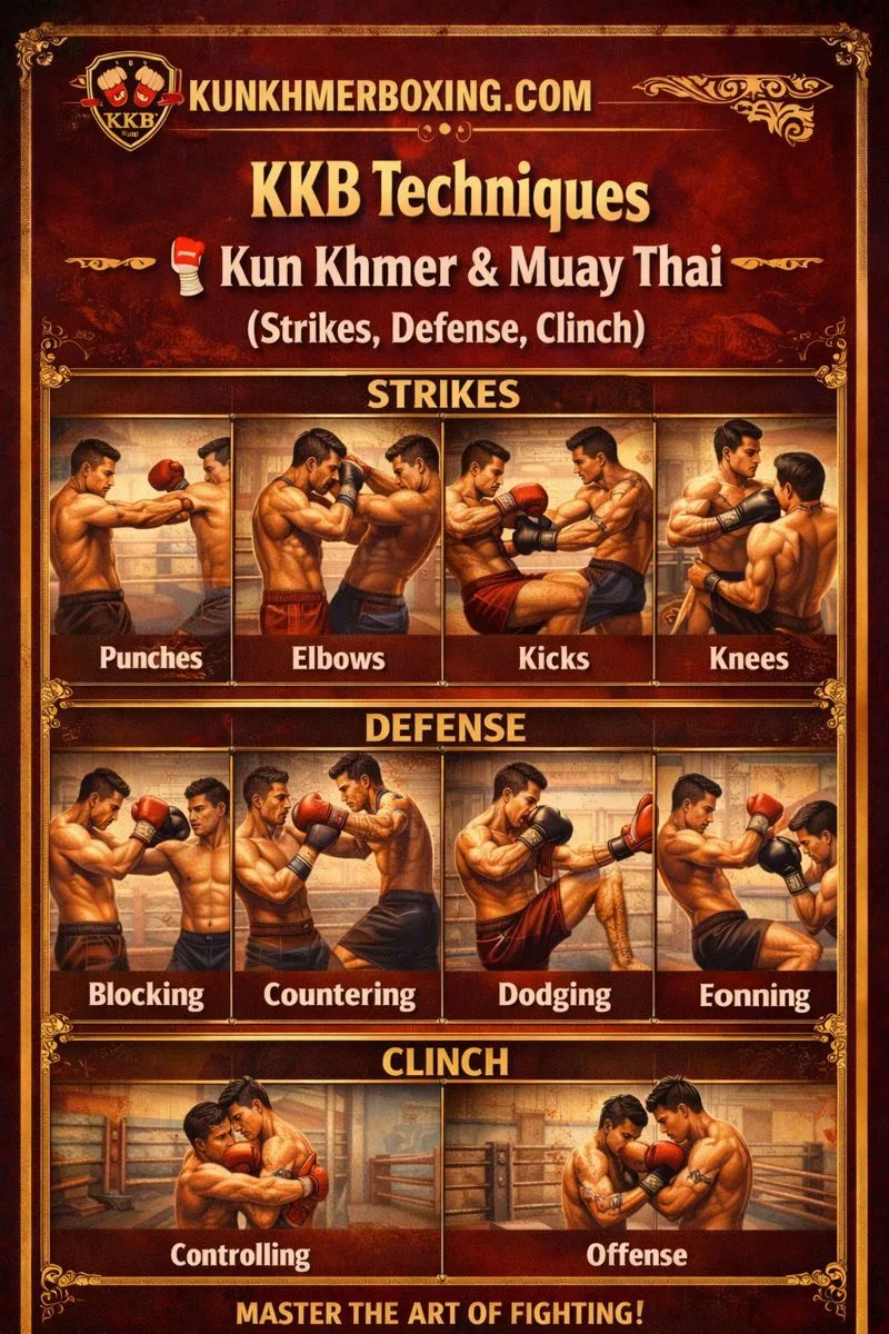 KKB 🥊 Kun Khmer Techniques