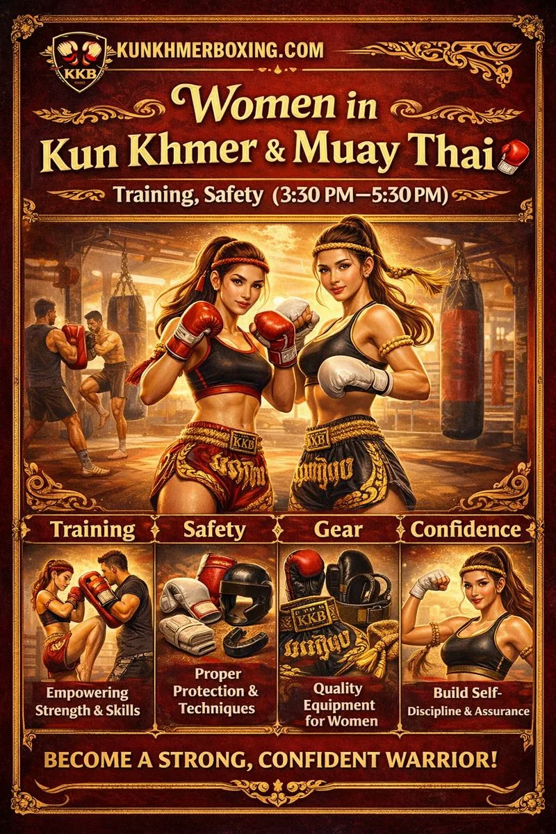 KKB Women in Kun Khmer & Muay Thai π₯ Training, Safety, Confidence