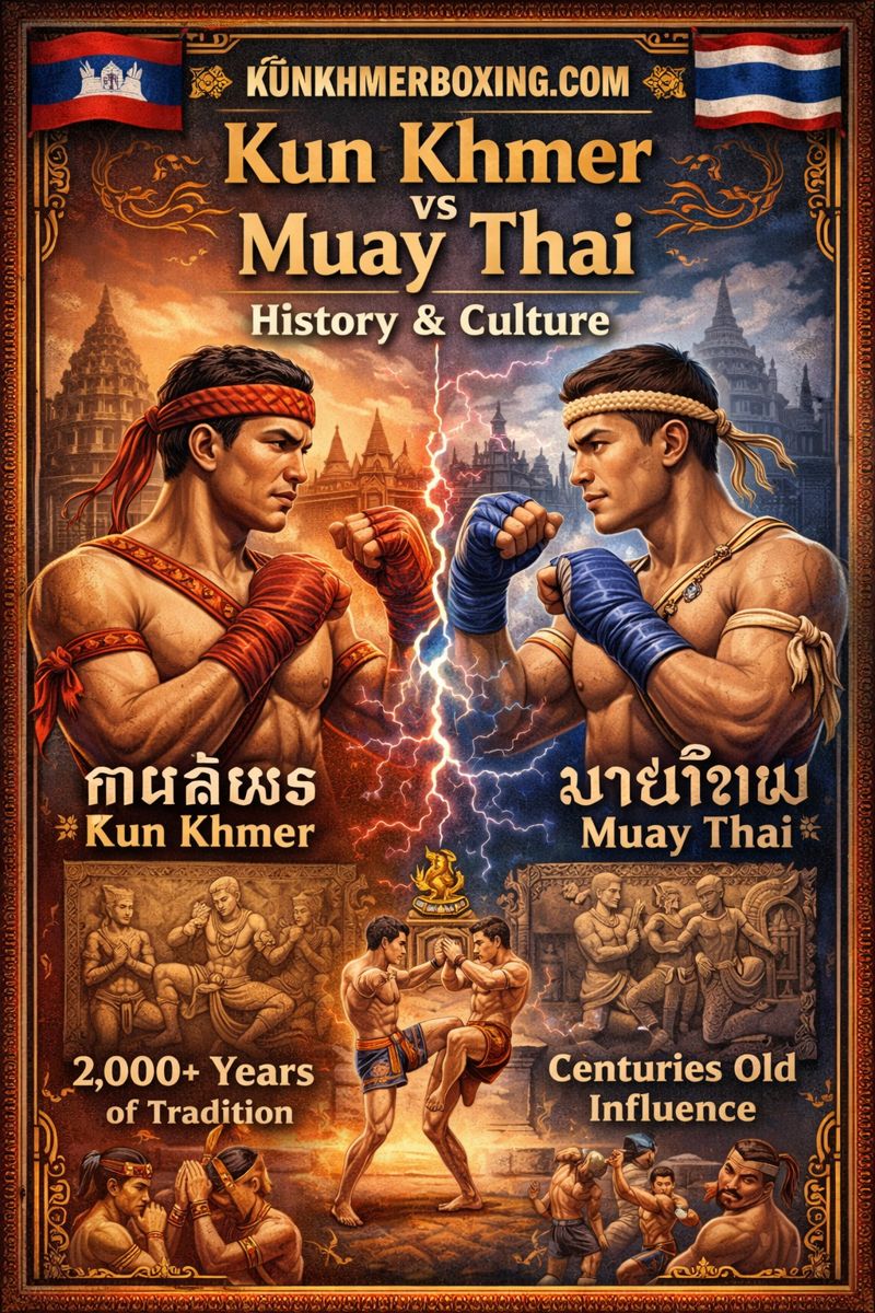Kun Khmer and Muay Thai History & Culture 🇰🇭🇹🇭 | Kun Khmer and Muay Thai History & Culture 🇰🇭🇹🇭 — រូបភាពផ្លូវការ KKB