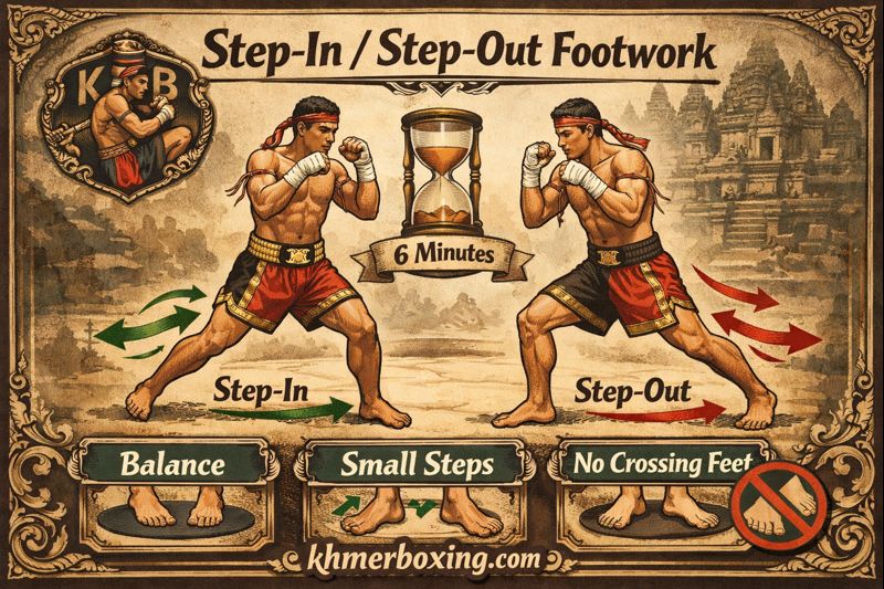 Step-in / Step-out Footwork 🦶 KKB 6-Minute Balance Drill (No Crossing Feet) | Step-in / Step-out Footwork 🦶 KKB 6-Minute Balance Drill (No Crossing Feet) — រូបភាពផ្លូវការ KKB