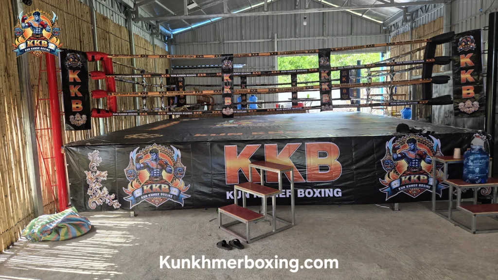 Battambang City’s First Permanent International Boxing Ring សង្វៀនអន្តរជាតិអចិន្ត្រៃយ៍ដំបូងនៅក្រុងបាត់ដំបង | Nouveau ring