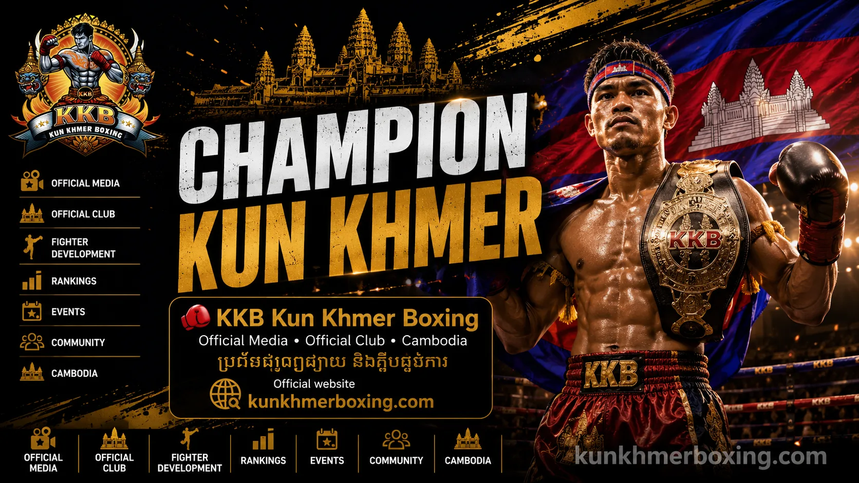 CHAMPION KUN KHMER / Champion ថាមពលអ្នកប្រយុទ្ធគុនខ្មែរ