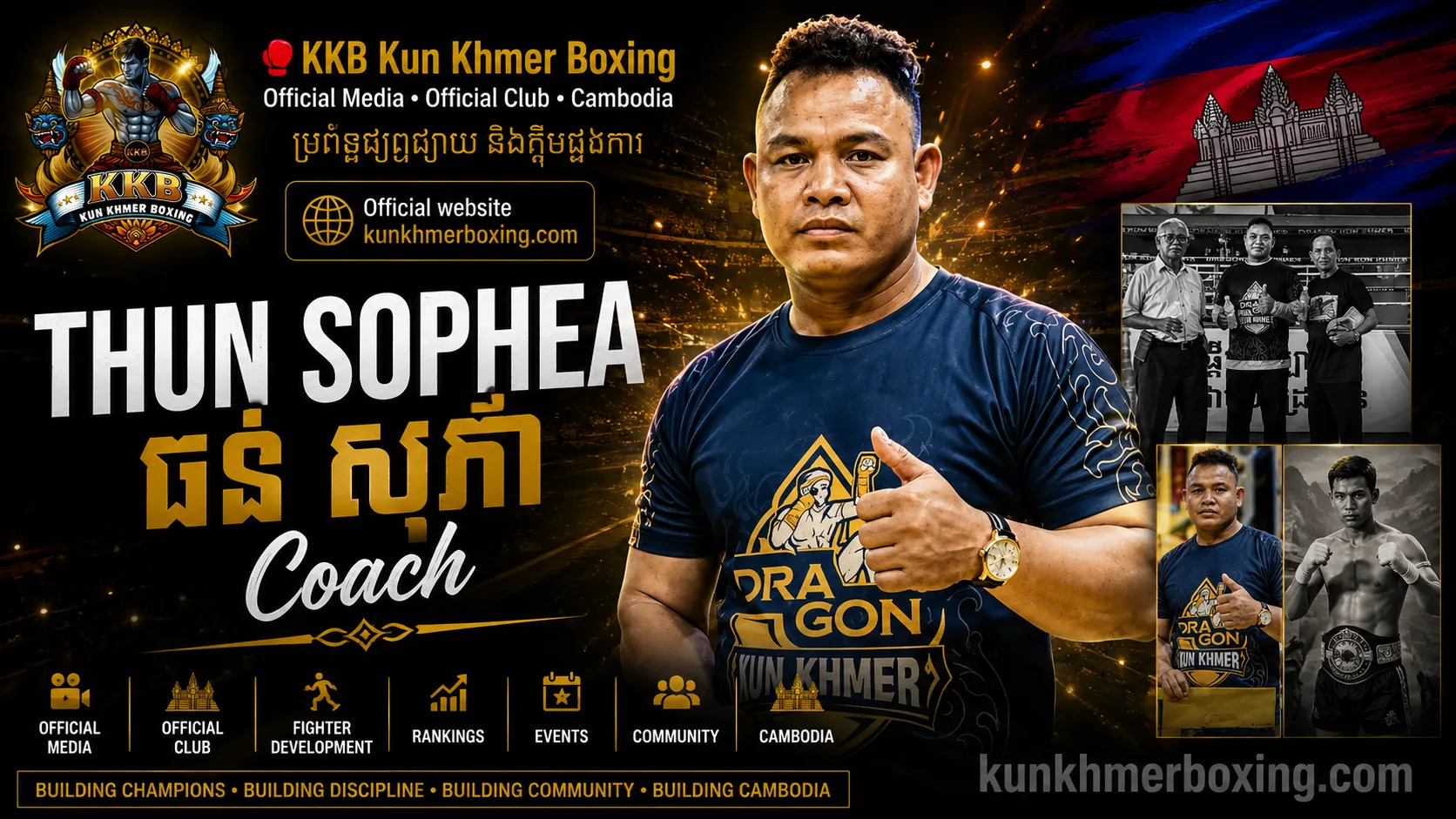 THUN SOPHEA / ធន់ សុភា KKB TOP Coach Profile