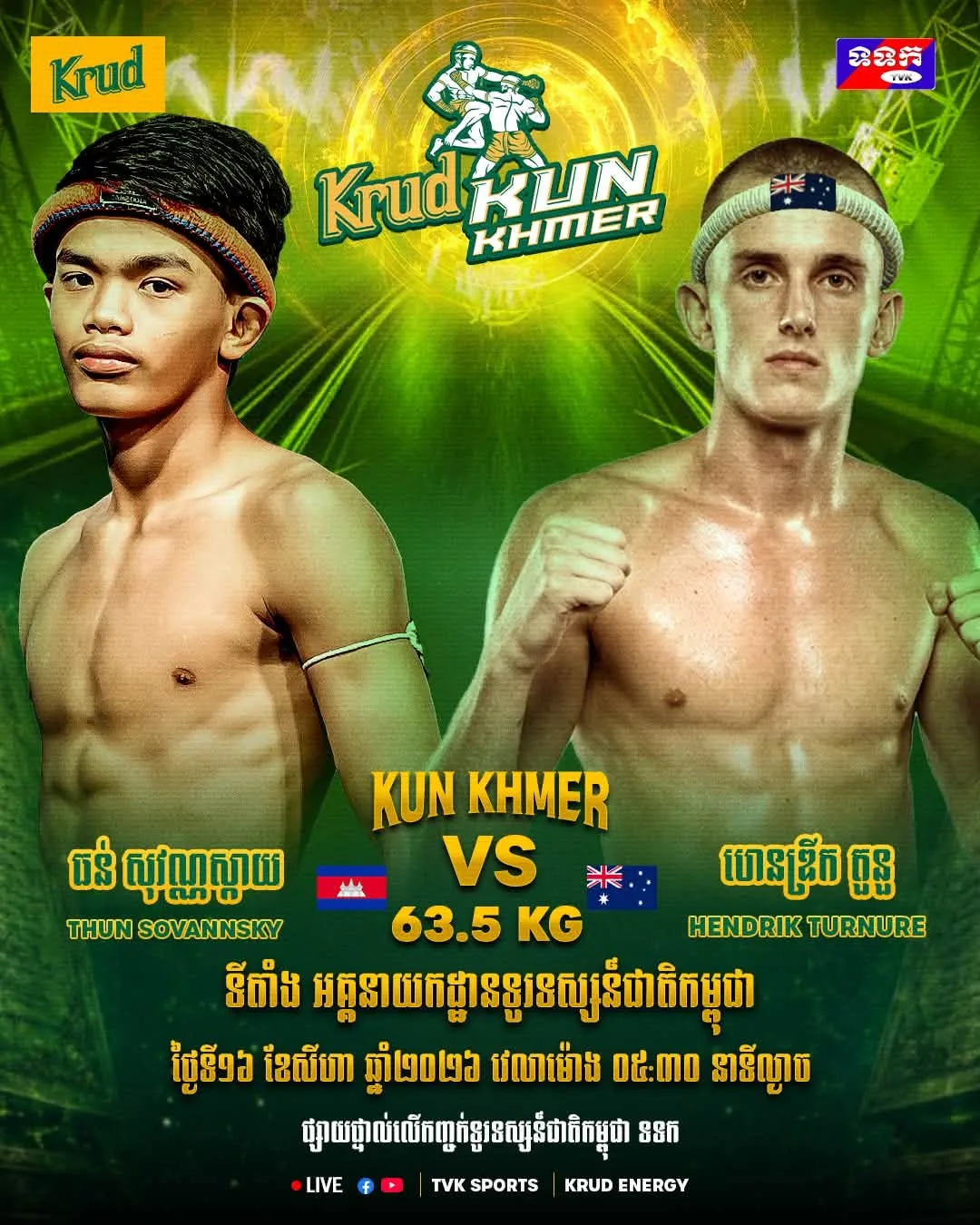 Thun Sovannsky vs Hendrik Turnure Fight