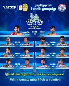 V-ACTIVE Thnal Kun Khmer Battambang