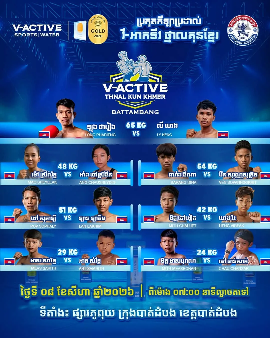 KKB V-ACTIVE Thnal Kun Khmer Battambang / រង់ចាំបញ្ជាក់ Where? / នៅទីណា? វី-អាក់ធីវ ថ្នាល់គុនខ្មែរ នៅផ្សាភូពុយ បាត់ដំបង 🥊 | Phu Pui Market Battambang V-Active Thnal Kun Khmer KKB Where / ទីតាំង PHU PUI Market Battambang / ឥឡូវ ផ្សាភូពុយ បាត់ដំបន់